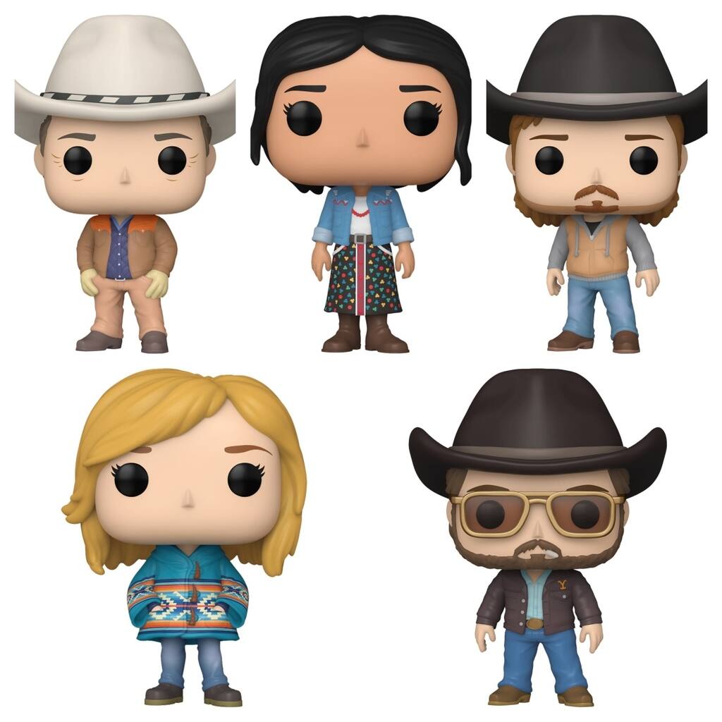 Funko Pop! Yellowstone 5 Pack Complete Set