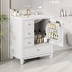 preview thumbnail 51 of 134, Christopher Knight Home 30" Stylish and Functional Bathroom Vanity with Sink