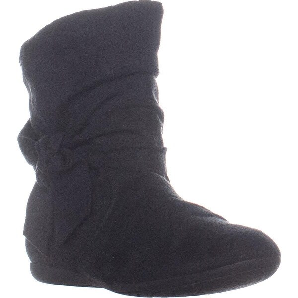 rampage black ankle boots