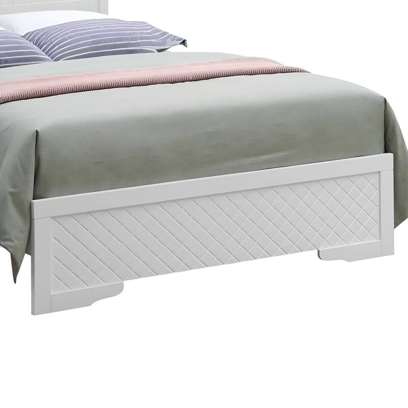Chic Silver Champagne Full Bed with Durable Design