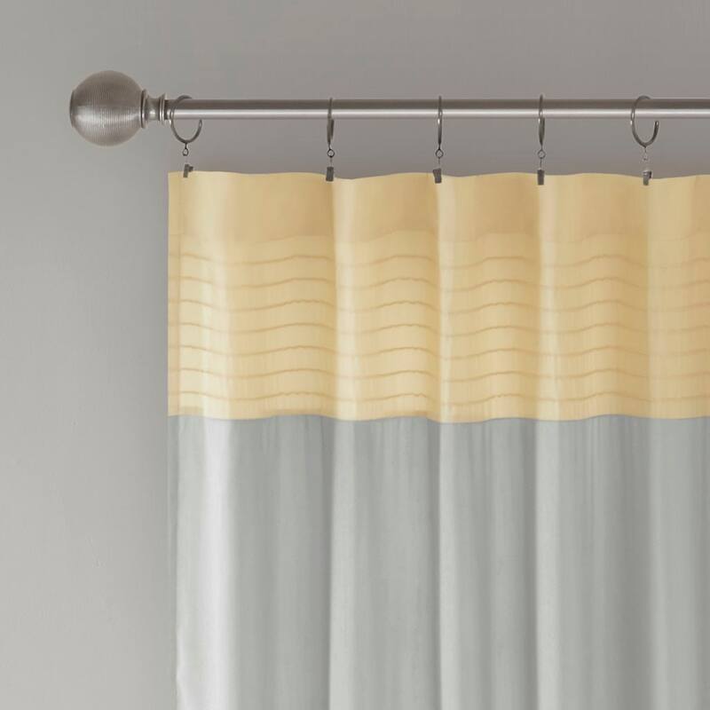 Polyoni Pintuck Curtain Panel