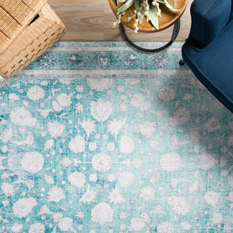 Addison Kensington Casual Vintage Non-skid Area Rug