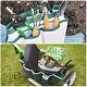 preview thumbnail 6 of 5, 2pcs Garden Tool Bag 33.5cm x 10cm x 24cm Oxford with Pockets, Pink