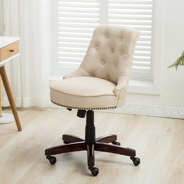 Shop Belleze Elegant Office Chair Cushion Classic Tuft Adjustable