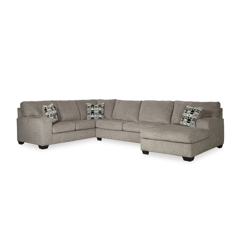Ballinasloe 3-Piece Sectional- Platinum