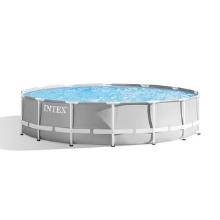 Intex 26719EH 14ft x 42in Prism Frame Above Ground Swimming Pool with Pump - 130.7