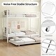 preview thumbnail 4 of 18, Sturdy Metal Twin Bunk Bed, Noise Reduced with Safety Guardrail