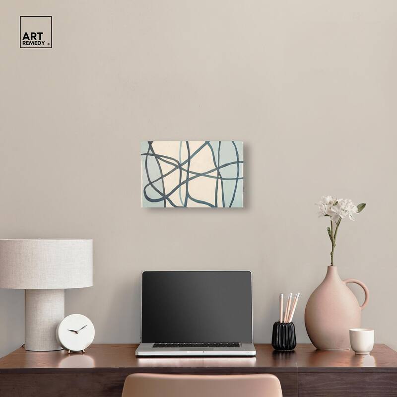Eternal Loop II Canvas by Art Remedy, Gallery Wrapped