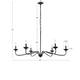 Hampton Hill Brighton 6-Light Farmhouse Metal Chandelier