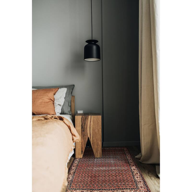 ECARPETGALLERY Hand-knotted Andelz Copper Wool Rug - 3'11 x 6'4