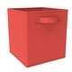 preview thumbnail 4 of 115, ClosetMaid Cubeicals 11-inch Fabric Drawer Coral