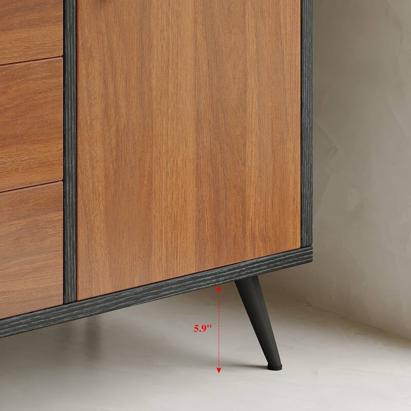 29.9" Modern Free-Standing Bathroom Vanity - Ceramic Sink & Sintered Stone Top Cabinet