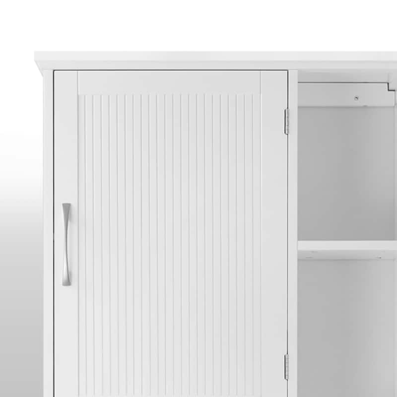 Teamson Home Newport Over-the-Toilet Cabinet, White