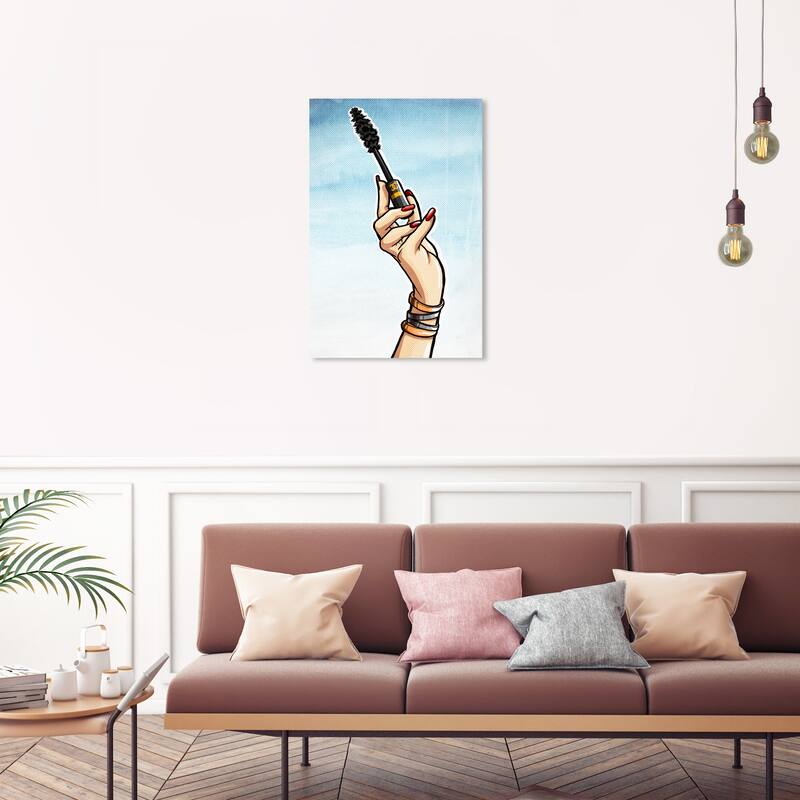 Wynwood Studio Canvas Fashion and Glam Right Tool for the Job Gold and Metallic Gold Glam Wall Art Canvas Print - 30 x 20
