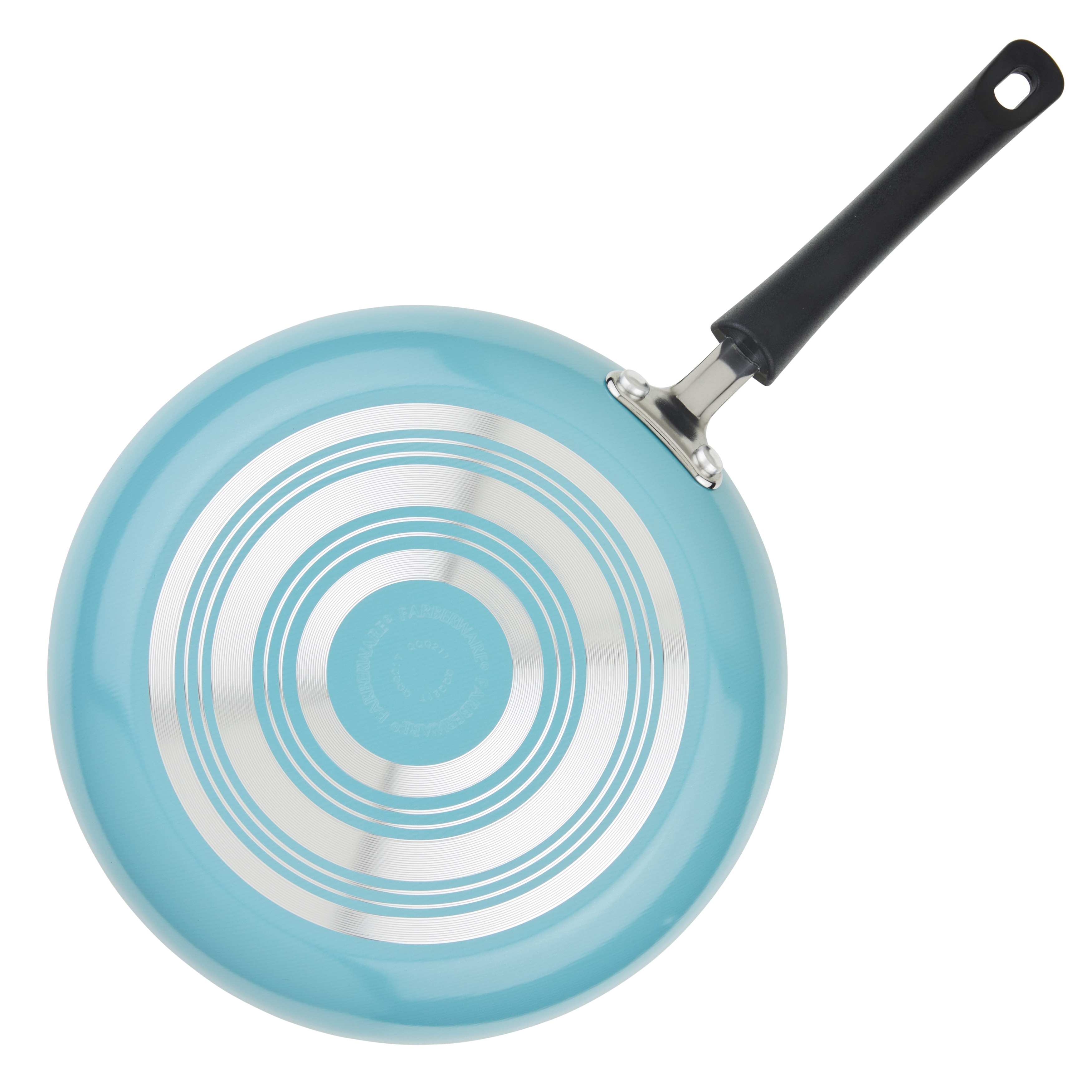 Farberware Dishwasher Safe Nonstick Cookware Pots and Pans Set, 15 Piece,  Aqua