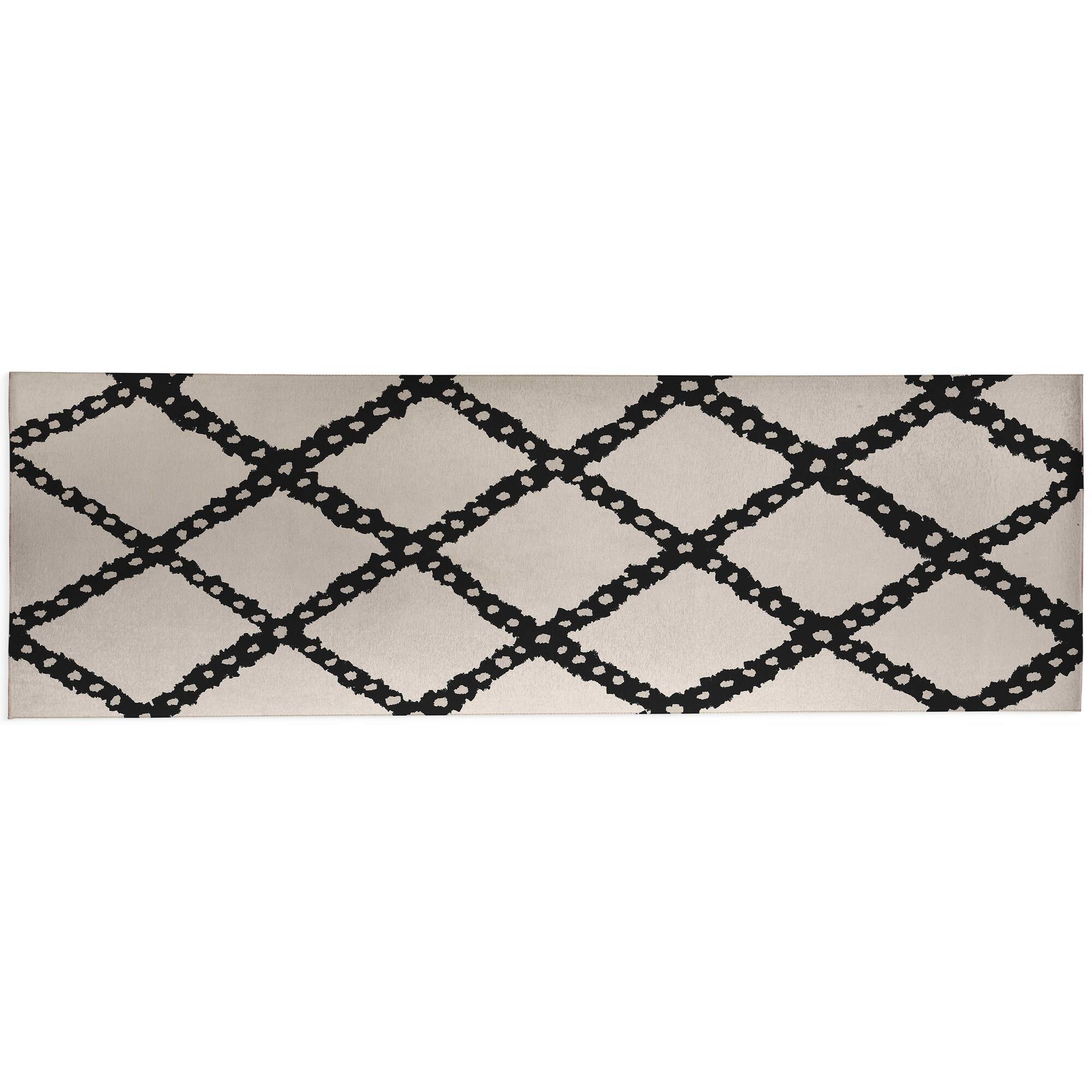 TRELLIS HARLEQUIN IVORY Laundry Mat By Kavka Designs Bed Bath