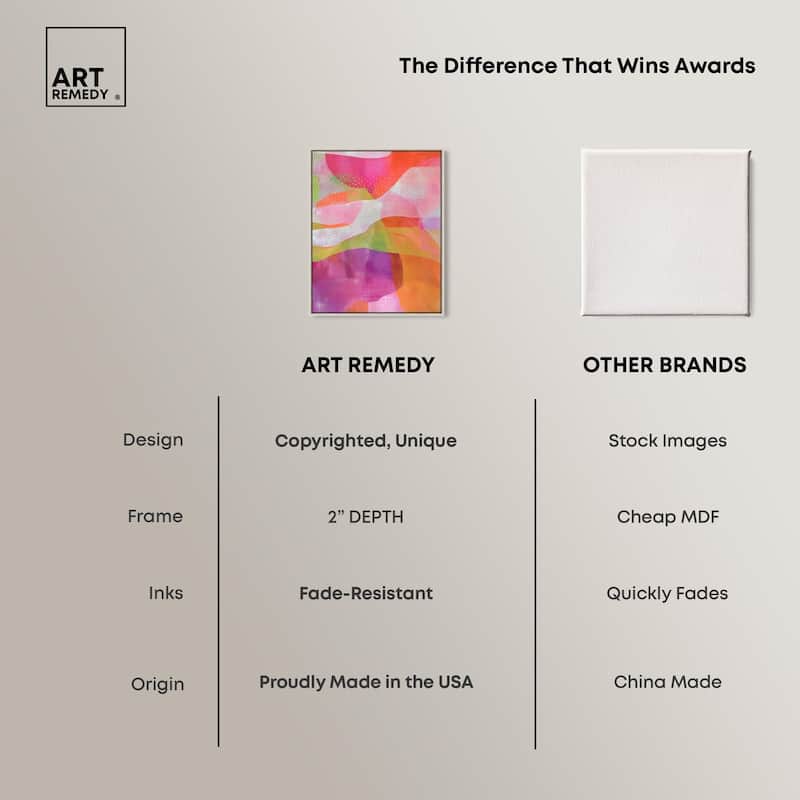 Garnet Gleam I Canvas by Art Remedy