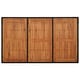 preview thumbnail 42 of 91, vidaXL 3 Piece Patio Dining Set with Cushions Black Poly Rattan - 18.9" x 21.7" x 34.6"