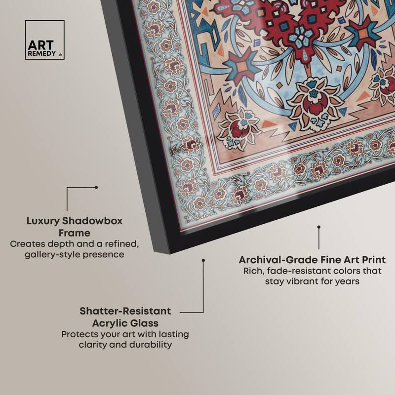 Ornamental bloom Shadowbox by Art Remedy