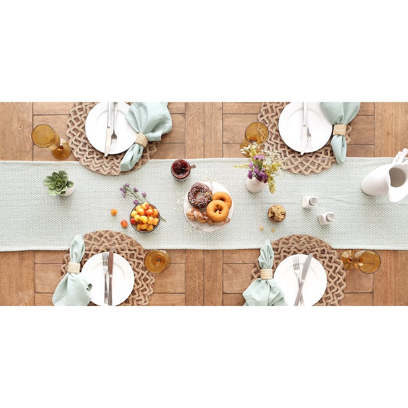 Chevron Handloom Table Runner