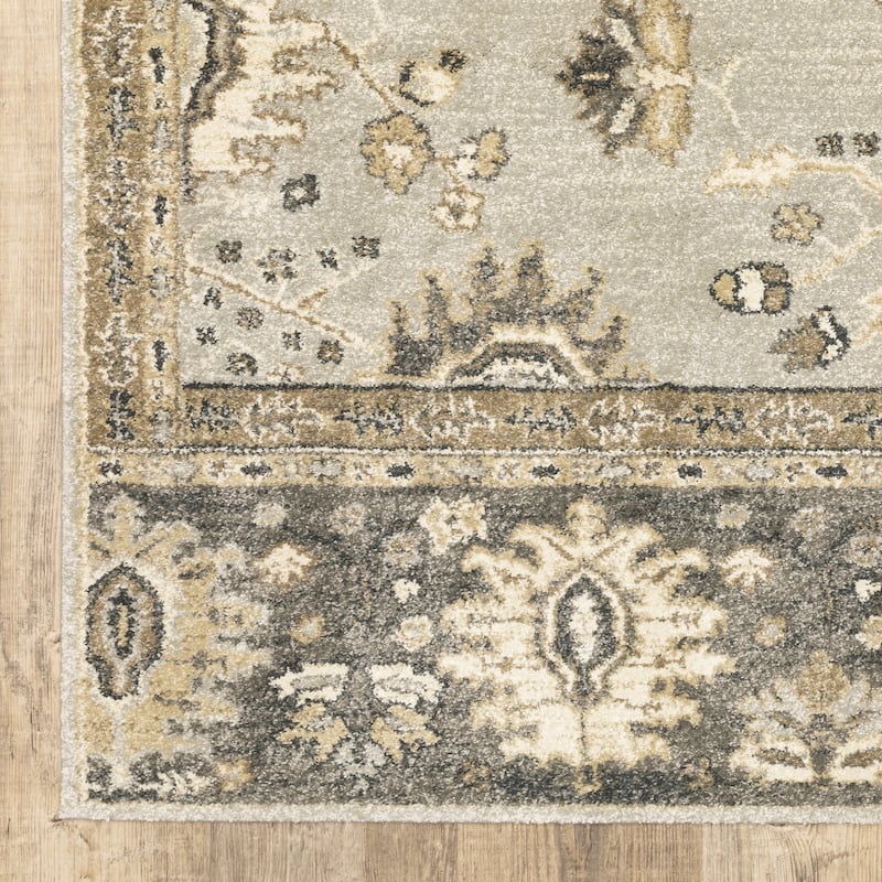 Vista Home Freya Vintage Borders Area Rug