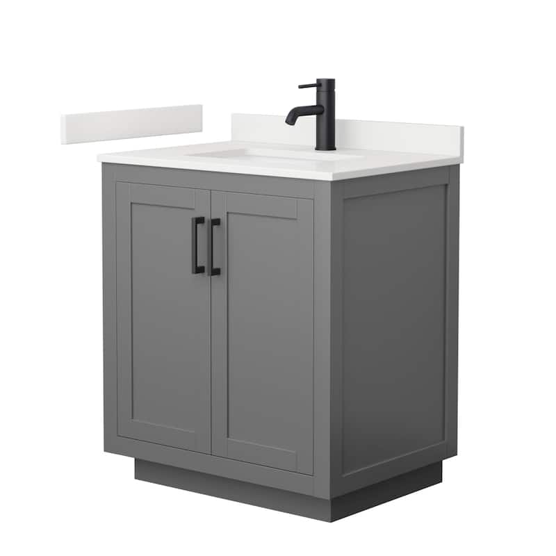 Wyndham Collection WCF292930S-QTZ-UNSMXX Miranda 30" Free Standing