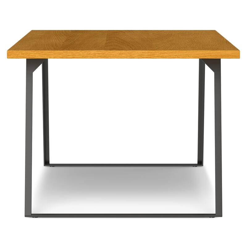 WyndenHall Mitchell 66 inch x 40 inch Rectangle Modern Industrial Dining Table - 66 inches wide