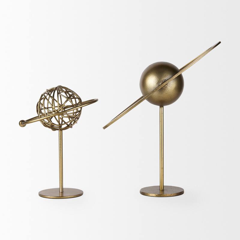 Atlas Gold Metal Solar System Object