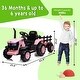 preview thumbnail 12 of 25, Kids Ride on Tractor with Detachable Trailer and Remote Control