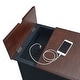 preview thumbnail 4 of 6, Elegant Chairside Table with Power by Martin Svensson Home