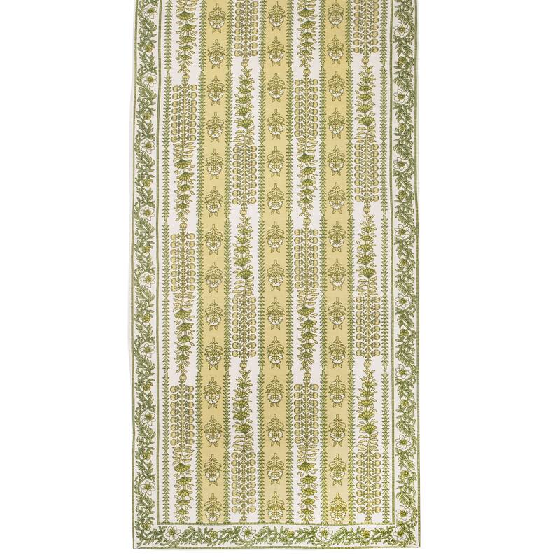 Couleur Nature Provence Avignon Runner - Pistache - 16" x 72" - 16 x 72