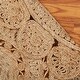 preview thumbnail 5 of 17, LR Home Organic Jute Braided Area Rug, Natural