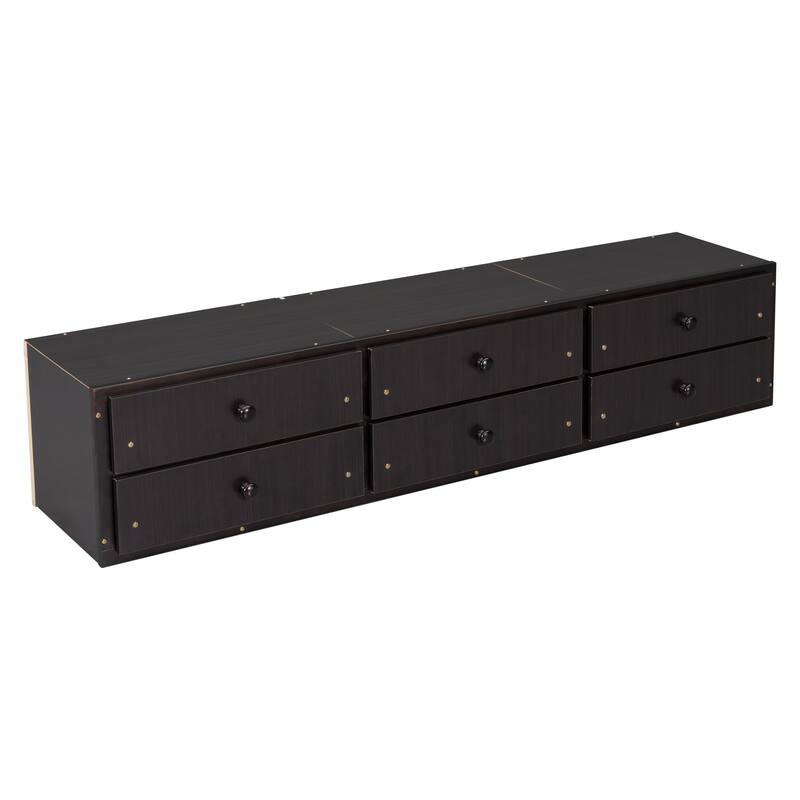 Bed with Bookcase Headboard and Under bed Storage Drawers