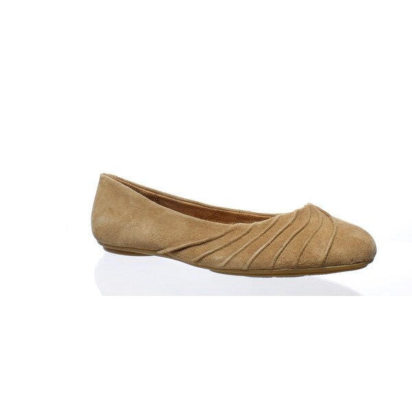 tan suede flats womens