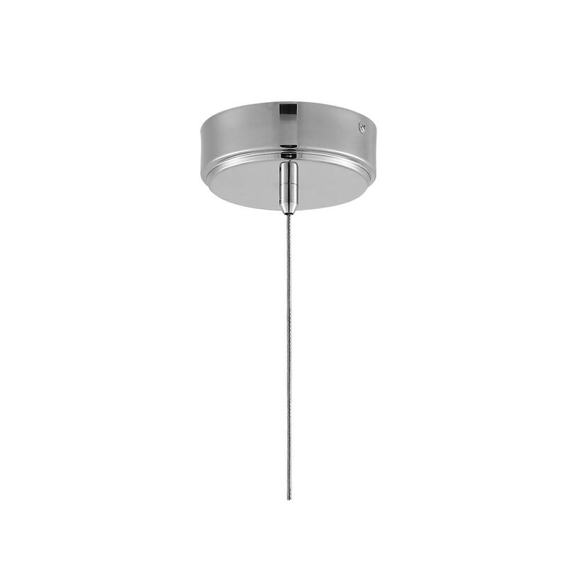 Cristal 1-Light Bubble Acrylic/Iron Modern Minimalist Integrated LED Pendant, by JONATHAN Y - 1 Light
