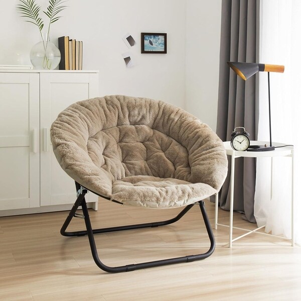 Urban Lifestyle Oversized Saucer Chair - Bed Bath & Beyond - 42332838