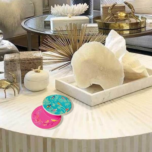 Sara Miller for Portmeirion Coasters Sottobicchieri, Multi