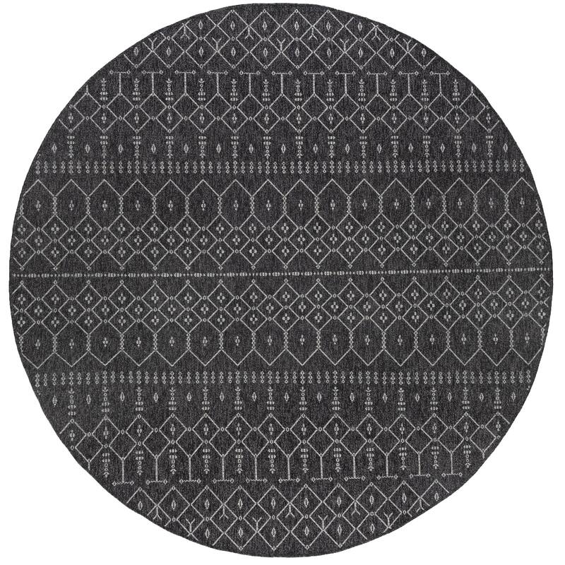Seros Scandinavian Geometric Indoor/Outdoor Area Rug
