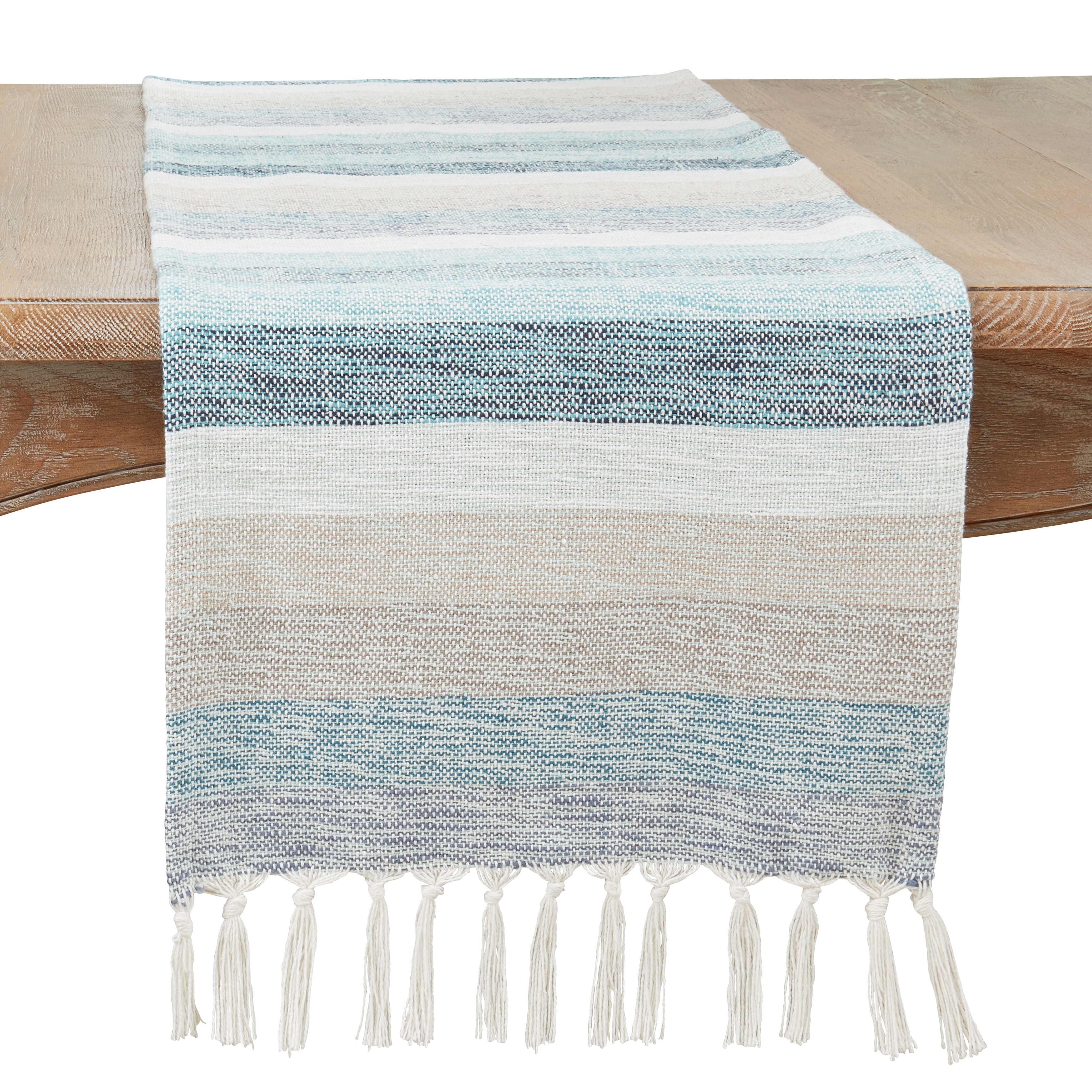 Table Runner with Striped Design