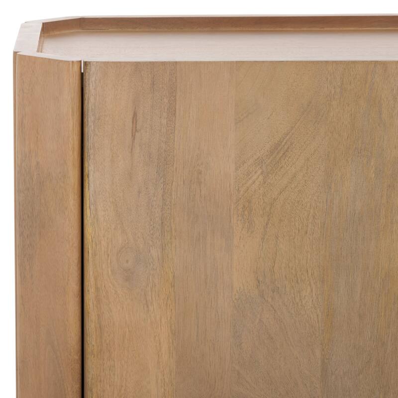 SAFAVIEH Couture Howie 4-Door Wood Sideboard - 71"W x 16"D x 32"H
