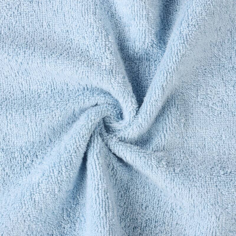 Superior Luxury Solid Highly Absorbent Egyptian Cotton 6 Piece Bath, Face, and Hand Towel Set