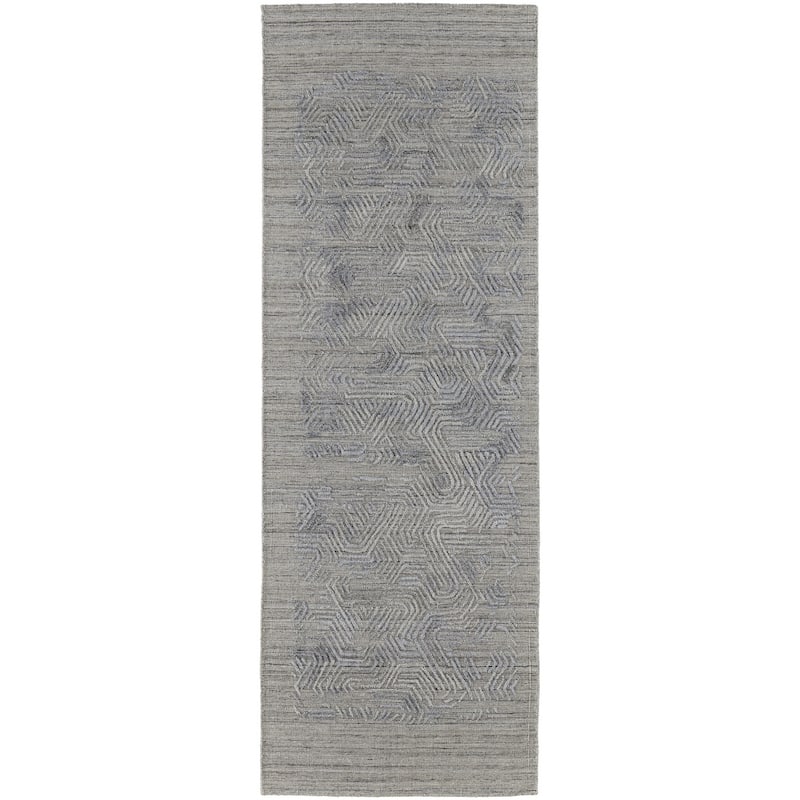 Soju Abstract Modern Woven Durable Area Rug By HomeRoots - 8' Runner