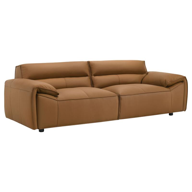 Buxton 2-piece Leather Upholstered Sofa Set