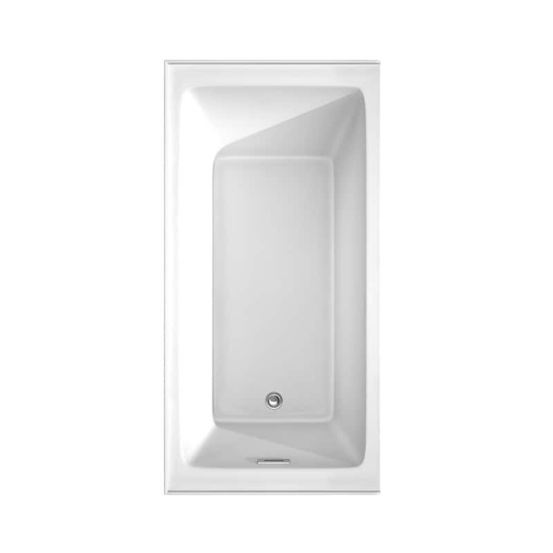 Grayley 60-Inch x 30-Inch Alcove Bathtub in White with Options