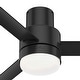 preview thumbnail 6 of 20, Casablanca 44" Gilmour Indoor / Outdoor Low Profile Ceiling Fan with LED Light Kit and Handheld Remote