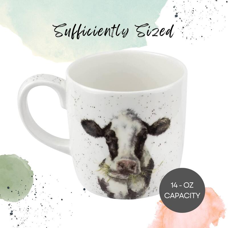 Royal Worcester Wrendale Design Mug Farm Animals