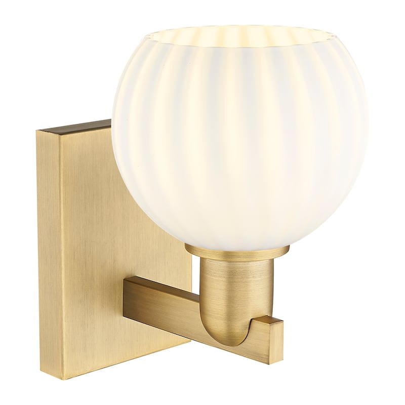Innovations Lighting Endless Possibilities Arcadia - White Venetian - 1 Light 6" Sconce