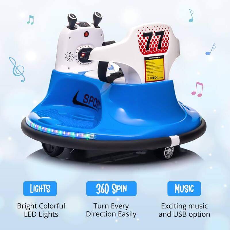 Bumper Cars for Toddlers, Electric Ride On Car