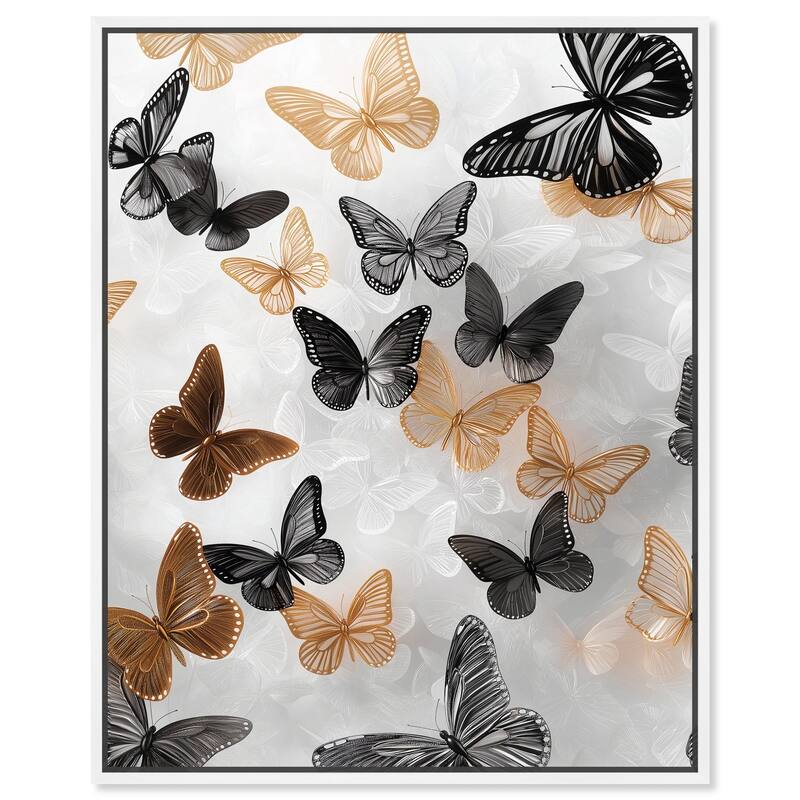 Cinderflight I Canvas by Art Remedy - 16" x 20" - White