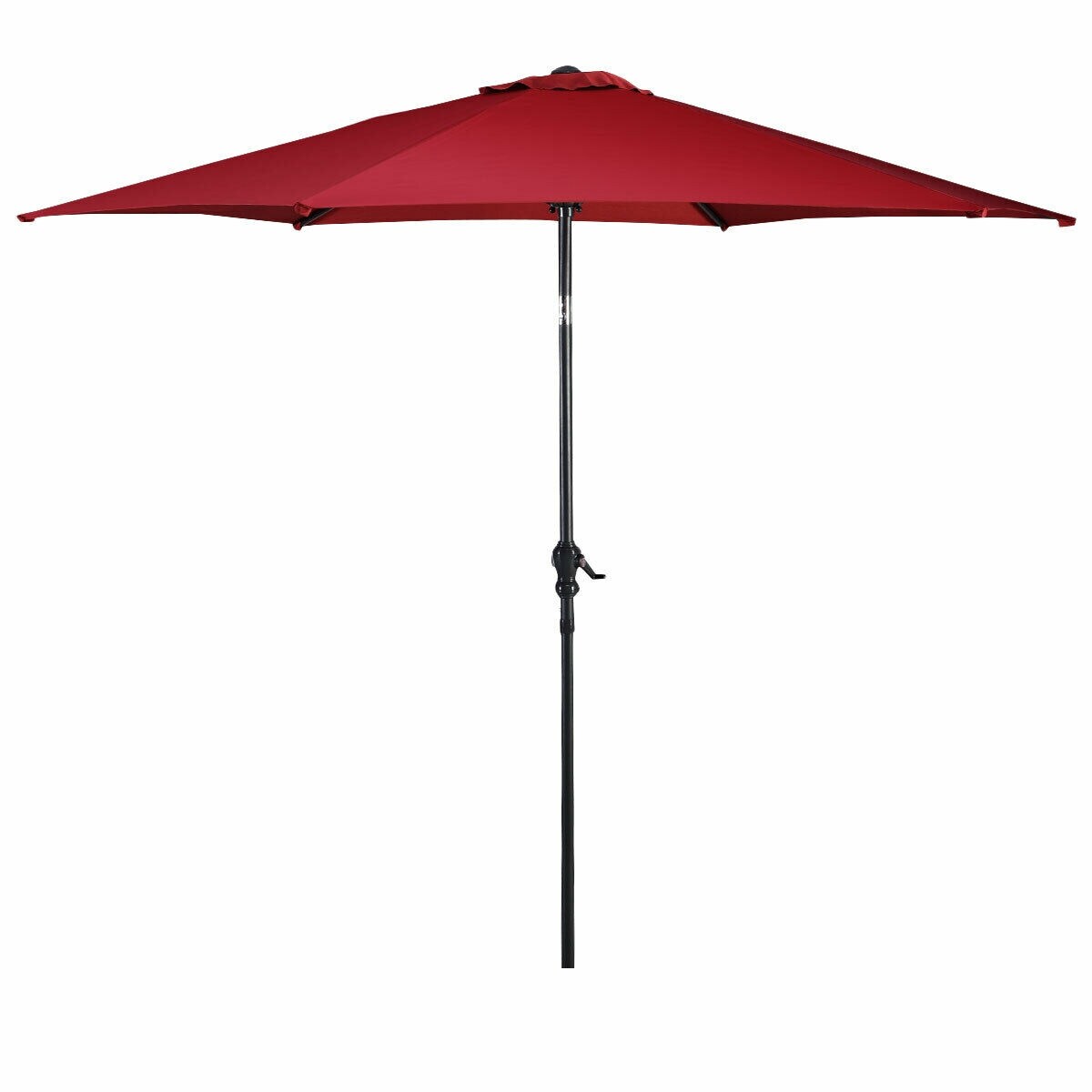 Campari 6 Foot Vinyl Outdoor Umbrella Red 6